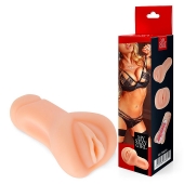 Телесный реалистичный мастурбатор в виде вагины - Bior toys - в Димитровграде купить с доставкой