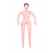 Надувная секс-кукла брюнетка с реалистичной головой - ToyFa - в Димитровграде купить с доставкой