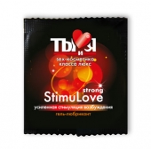 Разогревающий гель-лубрикант Stimulove Strong в одноразовой упаковке - 4 гр. - Биоритм - купить с доставкой в Димитровграде
