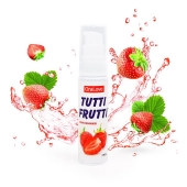 Гель-смазка Tutti-frutti с земляничным вкусом - 30 гр. - Биоритм - купить с доставкой в Димитровграде