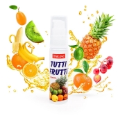 Гель-смазка Tutti-frutti со вкусом тропических фруктов - 30 гр. - Биоритм - купить с доставкой в Димитровграде