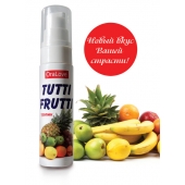 Гель-смазка Tutti-frutti со вкусом тропических фруктов - 30 гр. - Биоритм - купить с доставкой в Димитровграде