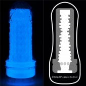 Светящийся в темноте мастурбатор Lumino Play Masturbator Ribbed - Lovetoy - в Димитровграде купить с доставкой