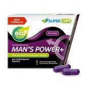 Возбуждающее средство для мужчин Mans Power plus - 10 капсул (0,35 гр.) +1 в подарок - SuperCaps - купить с доставкой в Димитровграде
