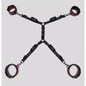 Изысканный набор фиксаций на кровати Reversible Under Mattress Restraint Set - Fifty Shades of Grey - купить с доставкой в Димитровграде