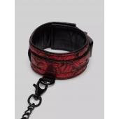 Красно-черные оковы Reversible Faux Leather Ankle Cuffs - Fifty Shades of Grey - купить с доставкой в Димитровграде