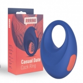 Синее эрекционное кольцо RRRING Casual Date Cock Ring - FeelzToys - в Димитровграде купить с доставкой