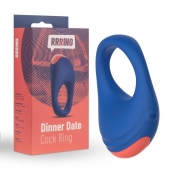 Синее эрекционное кольцо RRRING Dinner Date Cock Ring - FeelzToys - в Димитровграде купить с доставкой