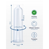 Презервативы MY.SIZE размер 47 - 10 шт. - My.Size - купить с доставкой в Димитровграде