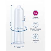 Презервативы MY.SIZE размер 64 - 10 шт. - My.Size - купить с доставкой в Димитровграде