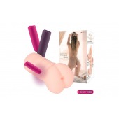 Телесный вибромастурбатор-анус Tong-ggo Auto - KOKOS - в Димитровграде купить с доставкой