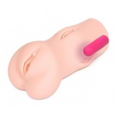 Телесный вибромастурбатор-вагина Dream Auto - KOKOS - в Димитровграде купить с доставкой