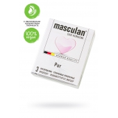Супертонкие презервативы Masculan Pur - 3 шт. - Masculan - купить с доставкой в Димитровграде