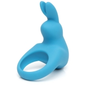 Голубое эрекционное виброкольцо Happy Rabbit Rechargeable Rabbit Cock Ring - Happy Rabbit - в Димитровграде купить с доставкой