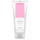 Смазка на водной основе Mixgliss Sweet с ароматом бабл-гам - 70 мл. - Mixgliss - купить с доставкой в Димитровграде