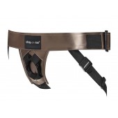 Бронзовый пояс для насадок Curious Harness - Strap-on-me - купить с доставкой в Димитровграде
