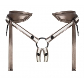 Бронзовый пояс для насадок Desirous Harness - Strap-on-me - купить с доставкой в Димитровграде
