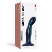 Темно-синяя насадка Strap-On-Me Dildo Plug Snaky size M - Strap-on-me - купить с доставкой в Димитровграде