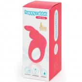 Розовое эрекционное виброкольцо Happy Rabbit Rechargeable Rabbit Cock Ring - Happy Rabbit - в Димитровграде купить с доставкой