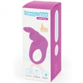 Фиолетовое эрекционное виброкольцо Happy Rabbit Rechargeable Rabbit Cock Ring - Happy Rabbit - в Димитровграде купить с доставкой