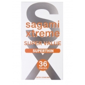 Ультратонкие презервативы Sagami Xtreme Superthin - 36 шт. - Sagami - купить с доставкой в Димитровграде