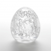 Мастурбатор-яйцо Keith Haring EGG DANCE - Tenga - в Димитровграде купить с доставкой