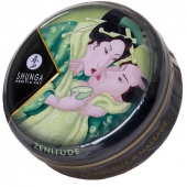 Массажная свеча Exotic Green Tea с ароматом зелёного чая - 30 мл. - Shunga - купить с доставкой в Димитровграде