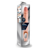 Телесная насадка на пенис 10 Inch Cock Sheath Extender - 25 см. - Blush Novelties - в Димитровграде купить с доставкой