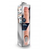 Телесная насадка на пенис 11.5 Inch Cock Sheath Penis Extender - 29,2 см. - Blush Novelties - в Димитровграде купить с доставкой