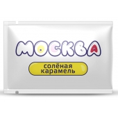 Универсальная смазка с ароматом солёной карамели  Москва Вкусная  - 10 мл. - Москва - купить с доставкой в Димитровграде