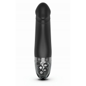 Черный вибратор с электростимуляцией Real Deal Neal - 16,5 см. - MyStim - купить с доставкой в Димитровграде
