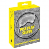 Прозрачная насадка на пенис Piss Play Sleeve для игр с мочеиспусканием - Orion - купить с доставкой в Димитровграде