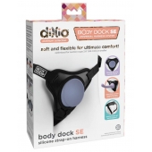 Черные трусики для страпона Body Dock SE на регулируемых ремнях - Pipedream - купить с доставкой в Димитровграде