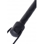 Чёрный стек с фигуркой леопарда на наконечнике - 21 см. - ToyFa - купить с доставкой в Димитровграде