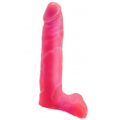 Розовая насадка-фаллос для трусиков Harness - 16,5 см. - LOVETOY (А-Полимер) - купить с доставкой в Димитровграде