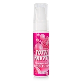 Интимный гель на водной основе Tutti-Frutti Bubble Gum - 30 гр. - Биоритм - купить с доставкой в Димитровграде
