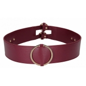 Бордовый ремень Halo Waist Belt - размер L-XL - Shots Media BV - купить с доставкой в Димитровграде