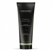 Массажный легкий крем WICKED Sage plus Sea Salt - 120 мл. - Wicked - купить с доставкой в Димитровграде
