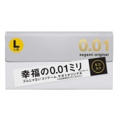Презервативы Sagami Original 0.02 L-size увеличенного размера - 5 шт. - Sagami - купить с доставкой в Димитровграде