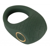 Зеленое эрекционное виброкольцо Luxurious Vibro Cock Ring - Orion - в Димитровграде купить с доставкой