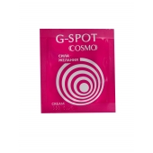 Стимулирующий интимный крем для женщин Cosmo G-spot - 2 гр. - Биоритм - купить с доставкой в Димитровграде