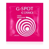 Стимулирующий интимный крем для женщин Cosmo G-spot - 2 гр. - Биоритм - купить с доставкой в Димитровграде