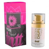 Возбуждающий гель Golden Chups с малиновым ароматом - 17 мл. - INTT - купить с доставкой в Димитровграде