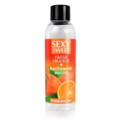 Массажное масло Sexy Sweet Fresh Orange с ароматом апельсина и феромонами - 75 мл. - Биоритм - купить с доставкой в Димитровграде