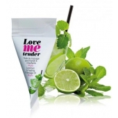 Съедобное согревающее массажное масло Love Me Tender Mojito с ароматом мохито - 10 мл. - Love to Love - купить с доставкой в Димитровграде
