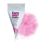 Съедобное согревающее массажное масло Love Me Tender Cotton Candy с ароматом сладкой ваты - 10 мл. - Love to Love - купить с доставкой в Димитровграде