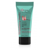 Съедобный интимный гель Orgie Lube Tube Cocktail Strawberry Mojito - 50 мл. - ORGIE - купить с доставкой в Димитровграде