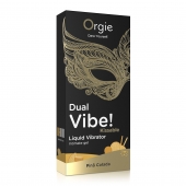 Съедобный гель Dual Vibe Pina Colada с эффектом вибрации и вкусом коктейля пина колада - 15 мл. - ORGIE - купить с доставкой в Димитровграде