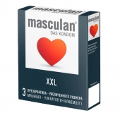 Презервативы увеличенного размера Masculan XXL - 3 шт. - Masculan - купить с доставкой в Димитровграде