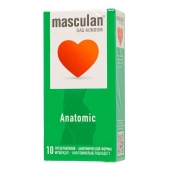 Презервативы анатомической формы Masculan Anatomic - 10 шт. - Masculan - купить с доставкой в Димитровграде